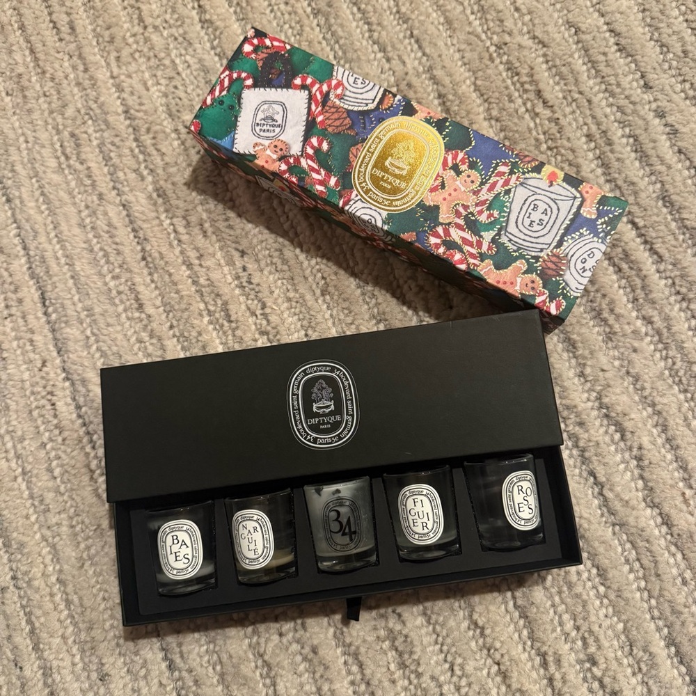 Empty Diptyque - 5 x 35g Candle Jars